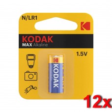 Kodak KN E90 1,5V alkáli elem gyűjtődobozban, 12 db/doboz 